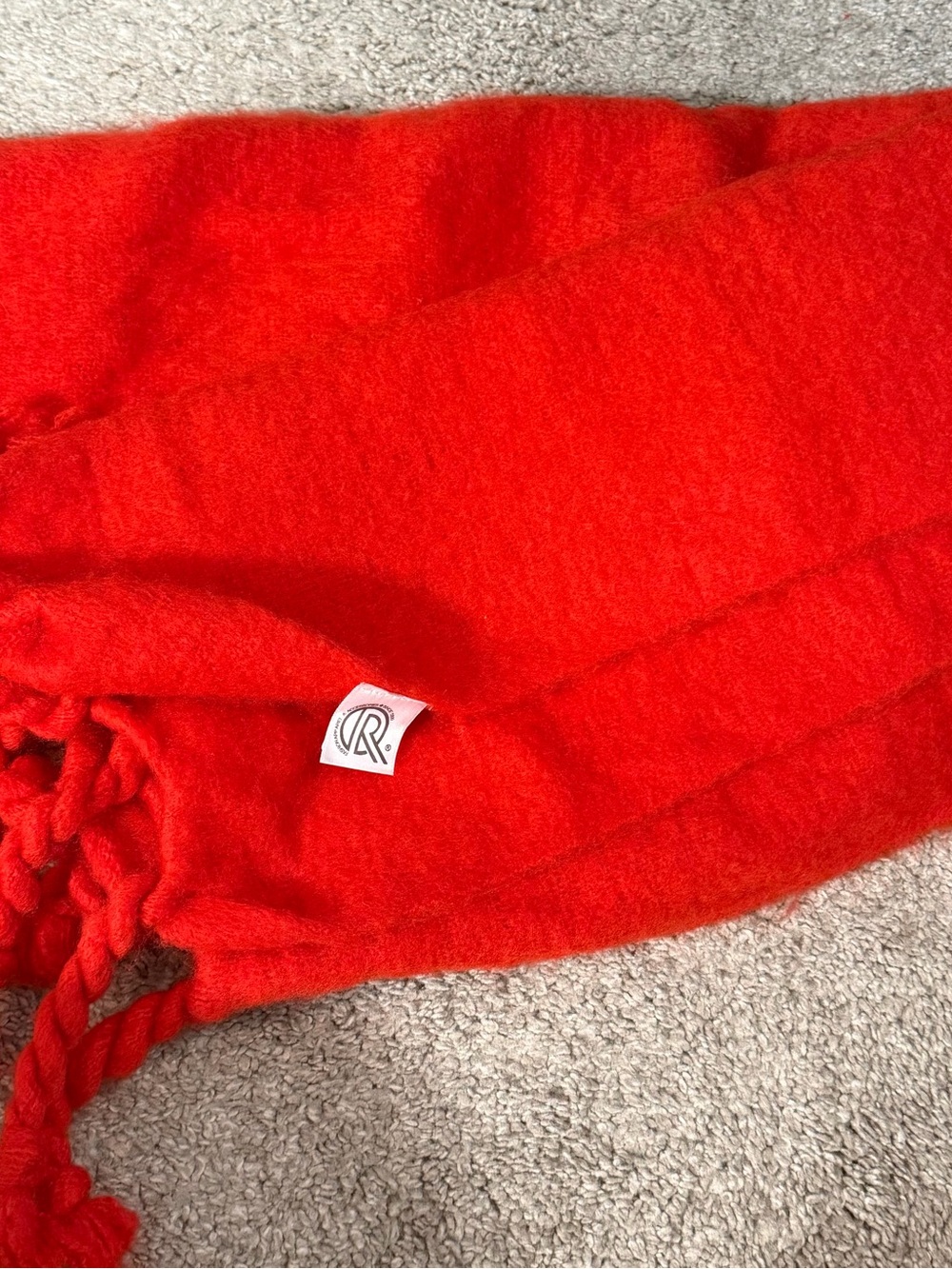 Red Women's Sweater Scarf